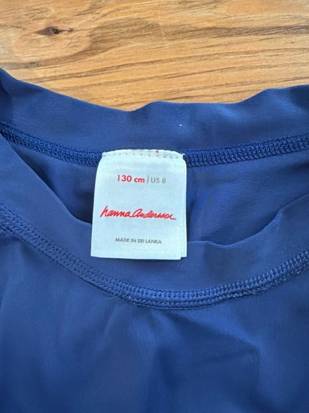 Hanna Andersson long sleeve swim rash guard top